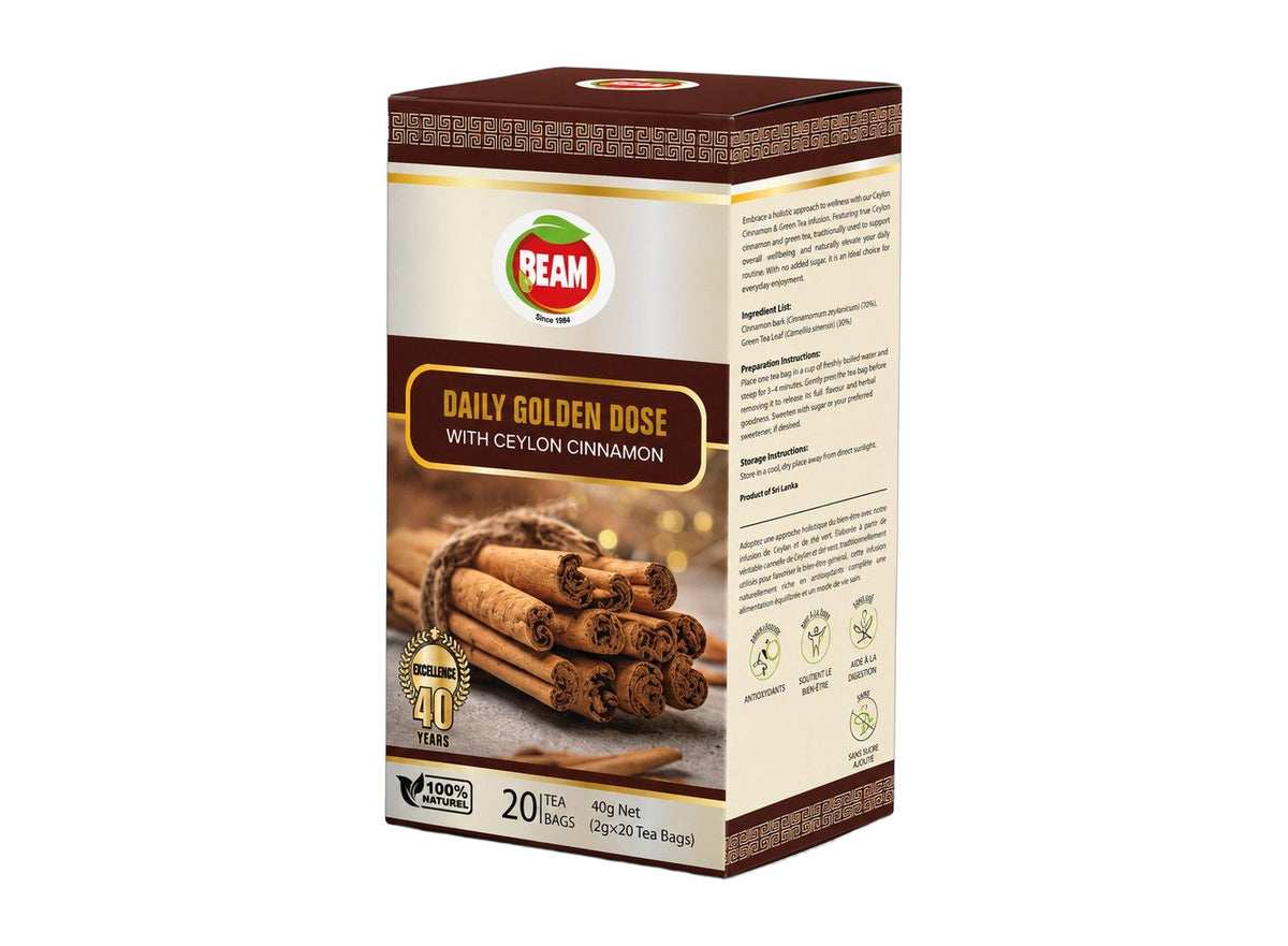 Daily Golden Dose with Ceylon Cinnamon