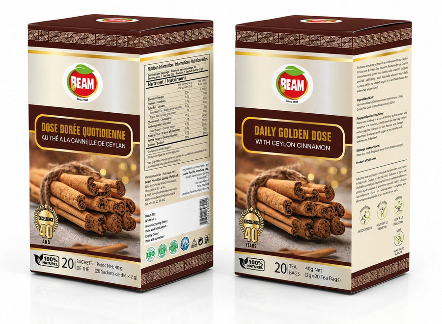 Daily Golden Dose with Ceylon Cinnamon