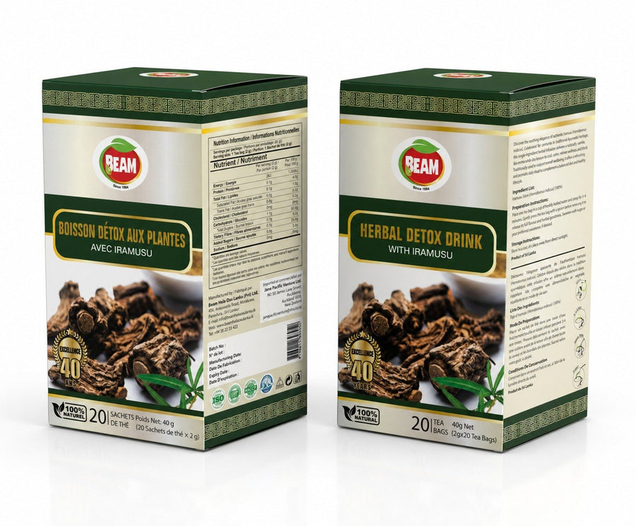 Herbal Detox Drink with Iramusu